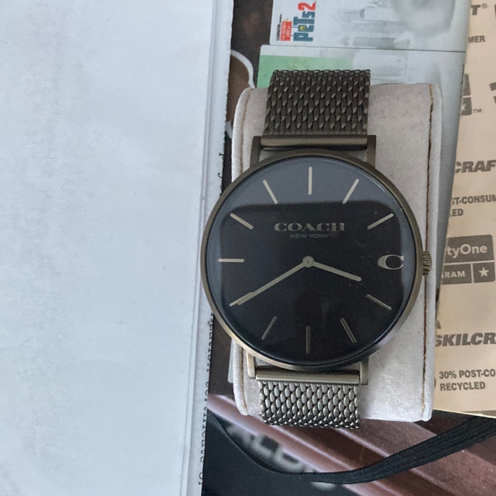 Coach watch